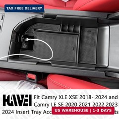 HGWEI Center Console Organizer Compatible with Toyota Camry XLE XSE 2018-2023 20