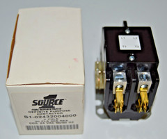 1-SOURCE 1239 S1-02432004000 Contactor 2-Pole, 30FLA 24V Coil 50/60HZ, NEW