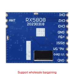 RC FPV 5.8GHz -90dBm 8CH Wireless Audio Video AV Receiving Module For RX5808 USA