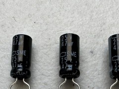 (LOT OF 19) SME Capacitor 47uF 25V 85 C NEW!