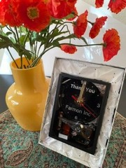 Personalized Custom Gift HDD Clock Hard Drive Gratitude Congratulations Birthday