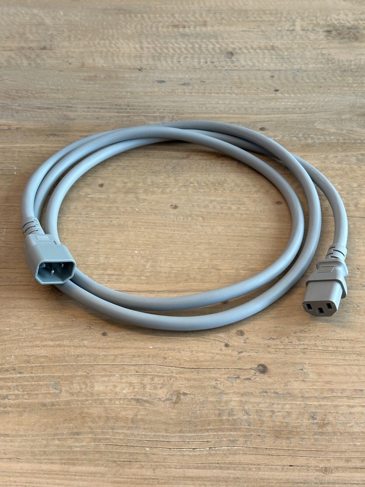 C14 to C13 Power Cord, 15A, 250V, 14 AWG, 3 prong Female to Male Power Adapter