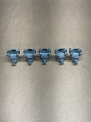 Unbranded 3/4″, Die-Cast Zinc, Flexible Conduit Coupling, *Lot of 5* #4012X110