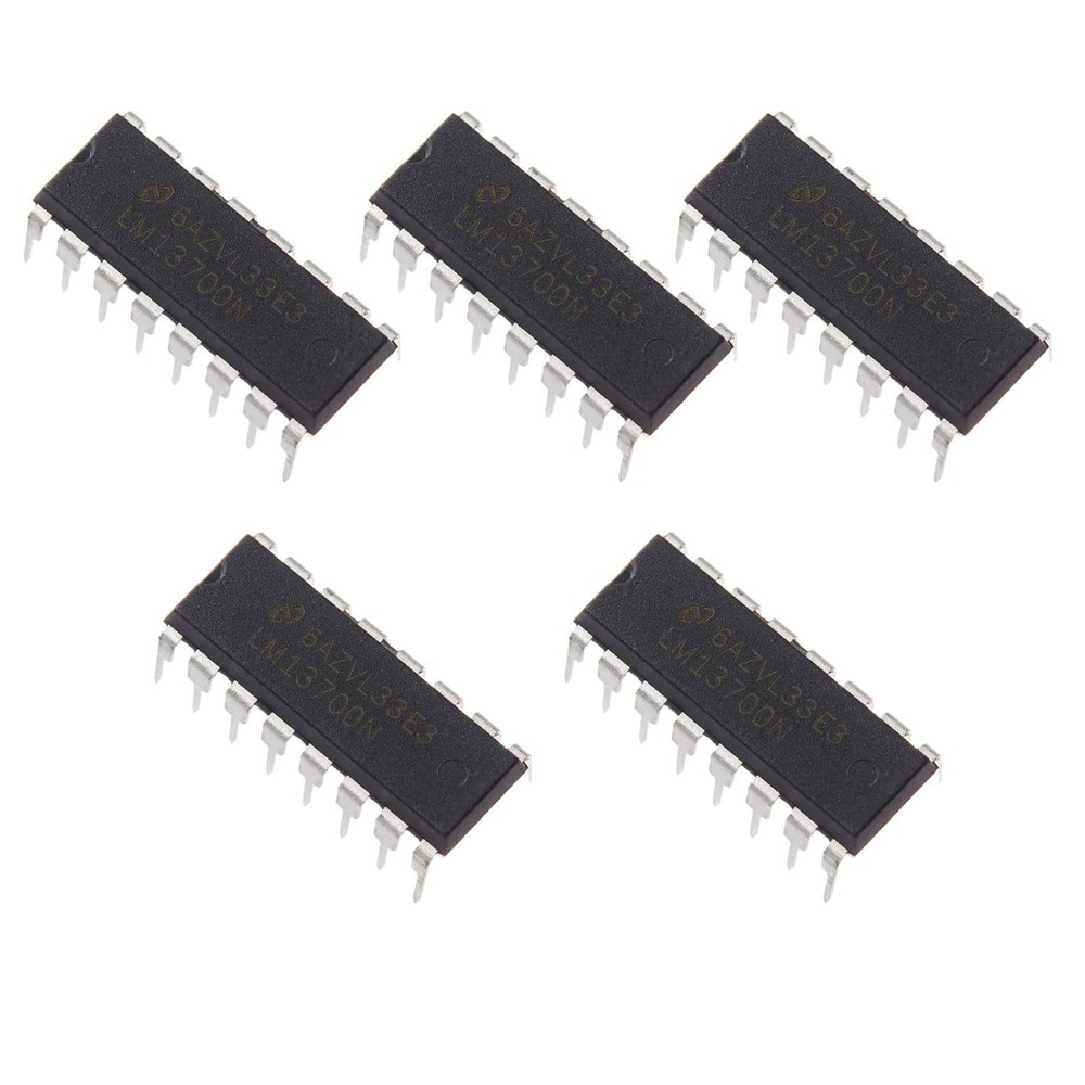 5pcs LM13700N Dual Operational Transconductance Amplifiers Linearizing…