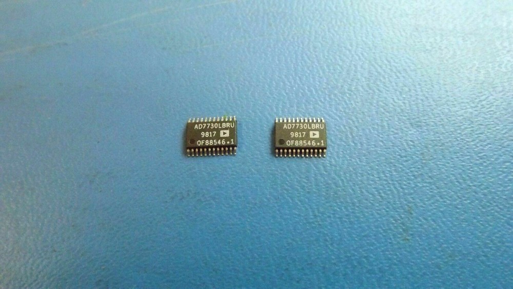 (2PCS) AD7730LBRU ADC Single Delta-Sigma 600sps 24-bit Serial 24-Pin