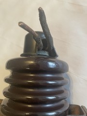 Vintage L. M. Industries 3KV Distribution Valve Arrestor In Great Used Condition
