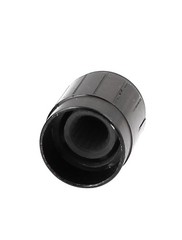 9pcs Black Metal Potentiometer Switch Control Rotary Knobs for 5.5mm Dia Shaft