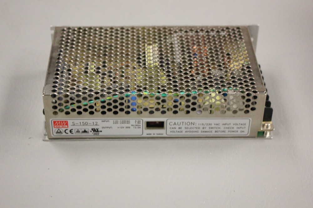 MEANWELL SWITCHING POWER SUPPLY S-150-12