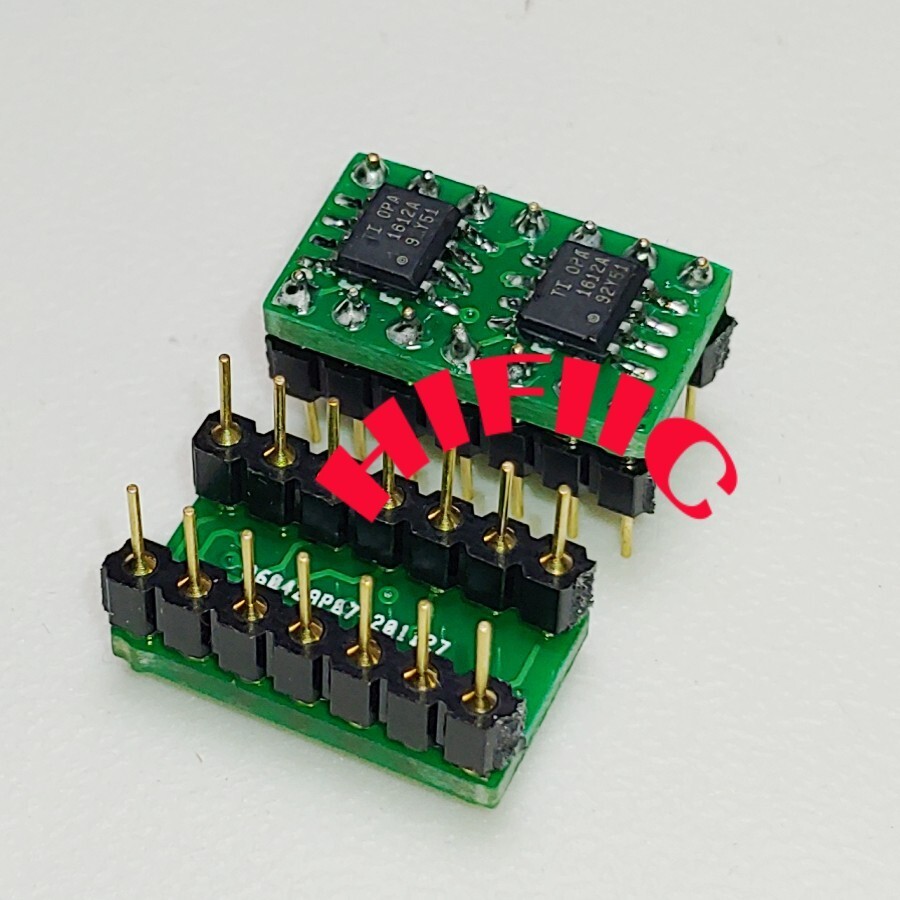 2PCS OPA1612AID convert to 1PCS QUAD OP AMP Replace OPA4228PA OPA4134PA TL084CN