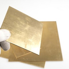 H62 Brass Sheet Metal Sheets Model Craft DIY 0.3-10mm Thickness – Multiple Sizes