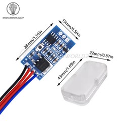 DC3-24V PWM LED Control Module with Dimming Breathing Flashing For LED Lights