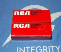 Lot of 2 NIB RCA 6F6 Electron Vacuum Tube + 90 Day Warranty