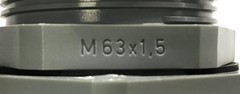 Unbranded Plastic Cable Gland M63 X 1.5 NOS
