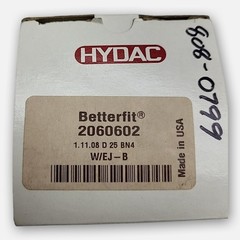 NEW HYDAC 2060602 HYDRAULIC FILTER 1.11.08 D 25 BN4
