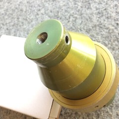 Branson 910IW Ultrasonic Transducer Welder Green & Yellow ​Booster welding horn