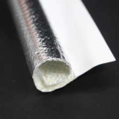 3/8″ Self Closed Aluminized Sleeve Heat Shield Automotive for Wires, Cables 78”
