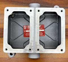 Appleton EFDC275-NL-Q Control Station Mounting Body Electrical Box 2-Gang New