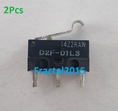 2 x D2F-01L3 Microrupteur D2F Series SPDT OMRON Electronic Components