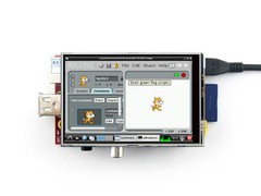 Waveshare 320×480 3.5inch TFT LCD Resistive Touch Display SPI for Raspberry Pi