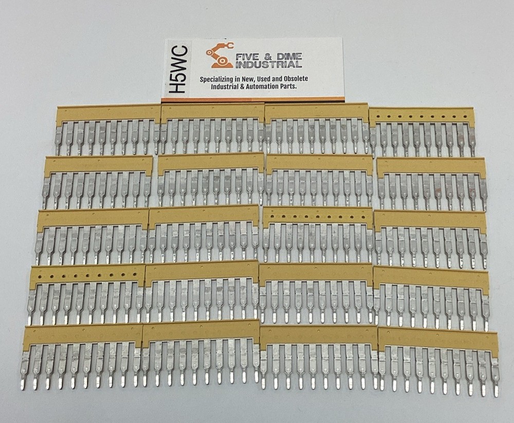 Weidmuller 1608940000 ZQV 2.5/10 Yellow Contactor Cross Connector (20 Pieces)