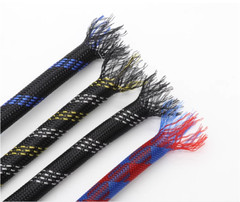 BRAIDED CABLE SLEEVING SHEATHING – AUTO ELECTRICS WIRE HARNESSING, MARINE 3~25mm