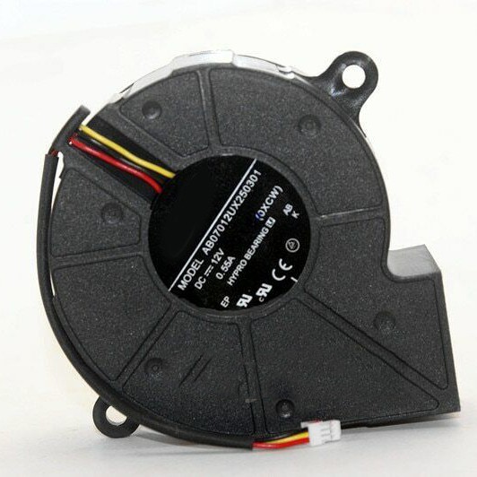 New AB07012UX250301 DC 12V 0.55A projector blower cooling fan