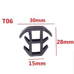 Solar Panels Gap Silicon Rubber T-Gasket Seal Strip Waterproof Sealing Strip