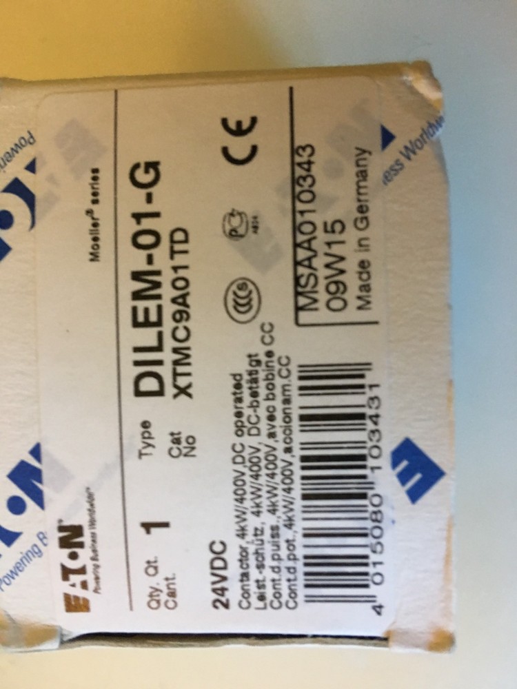 DILEM-01-G 24VDC 1 N CLOSE CONTACT MOELLER/EATON