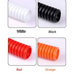 Conduit Spilt Cable Tidy Flexible Tube Convoluted Protection Tubing PP Organiser