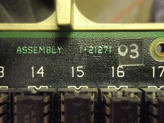 Kearney Trecker Memory Circuit Board 1-21271-03 Rev 1 _ 12127103