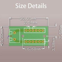 2×6 Position Terminal Block Distribution Module Size: 10PCS