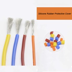 5M 22/24/26/28/30AWG UL Flexible Silicone Wire Super Soft RC Cable Line 200℃ New