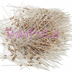 100PCS Film Resistors Resistance 10K Ohms OHM 1/4W 5% Carbon Film Assortment NEW