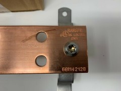 NEW Harger GBI14212B 1/4″ x 2″ x 12″ Ground Bar Fast Free Shipping!