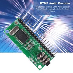 16-CH 16 Channels MT8870 DTMF Decoder Phone Voice Decoding Controller CST