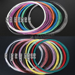 7AWG~18AWG PTFE Silver-plated Copper Stranded Electrical Wire Cable Audio Wire