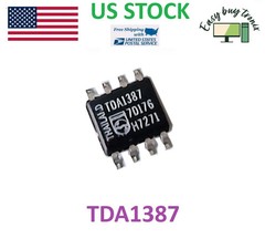 5pcs TDA1387T/N1 TDA1387 SOP-8 Stereo Continuous Calibration CC-DAC