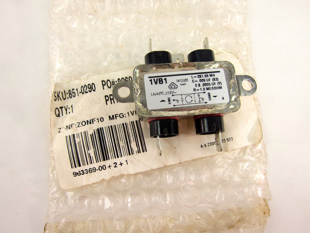 New Corcom 1VB1 Power Line Filter