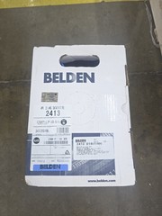 Belden 2413 Cat6 Plenum 1000ft Cable Solid Bare Copper 009A1000 Pull Box Blue