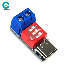PD Decoy Fast Charging Trigger Module Adjustable Voltage 5V 9V 12V 20V Type-C 5A