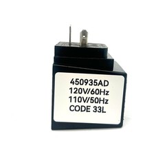 450935AD Solenoid Valve Coil, 110VAC Replacement Electromagnetic Valve Assembly
