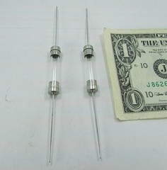 15 Bussmann AGC-V-1/16 Fast Acting Fuse Solder 1/16 Amp Glass Electrical Circuit