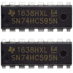 SN74HC595N Bit-Shift Register for Clocks LEDs Arduino TTL Segment Displays
