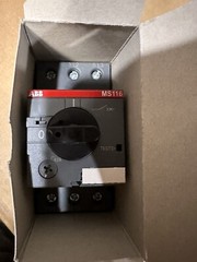 ⚡️ABB 1SAM250000R1008 Motor Starter Breaker DIN Rail Mounting MS116-4.0 2.5-4.0A