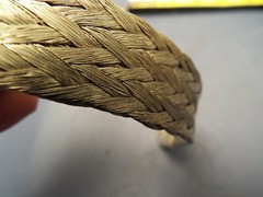 (3) 8 1/2″ LONG 1″ WIDE X 1/8″ TINNED COPPER GROUND STRAP, BRAIDED, QUALITY!