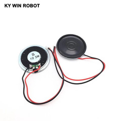2Pcs/Lot New Ultra-Thin Speaker 4 Ohms 3 Watt 3W 4R Speaker Diameter 40MM 4CM Th