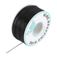 0.25mm Wire Wrap Single Wire Core Strand 30AWG Cable 250 Meters Black 7*7…