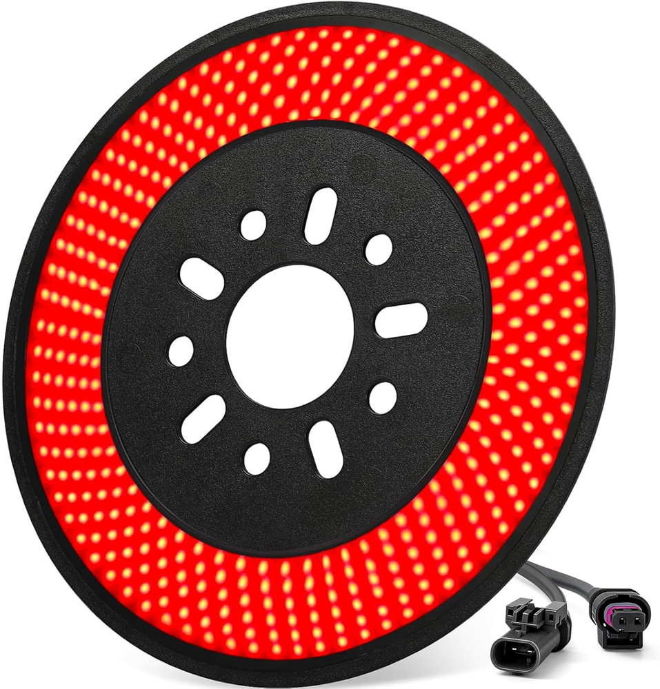 Spare Tire Brake Light for 2018-2026 Jeep Wrangler JL JLU, 405PCS LED Super Brig