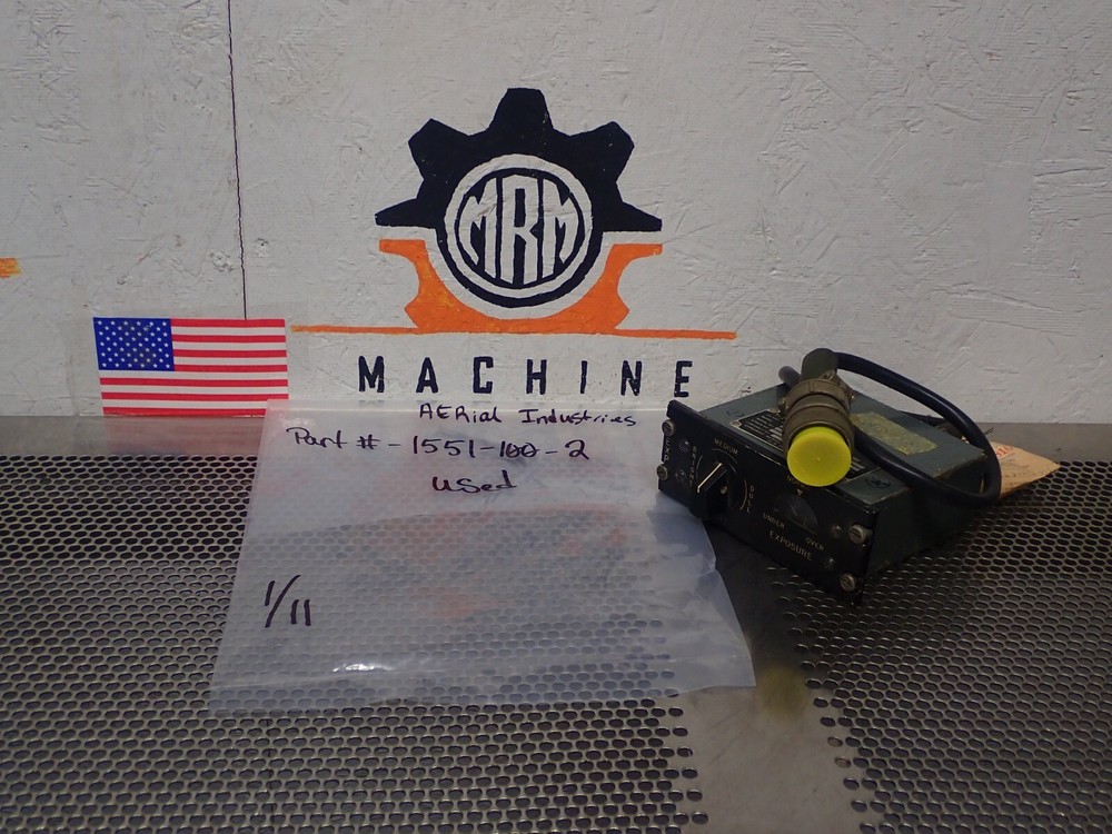 Chicago Aerial Industries Exposure Control 1551-100-2 Used W/ Warranty See Pics