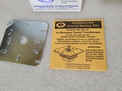 10 Pack Dormeyer TR-146 BR-146 Universal Mounting Plate – for Control Transforme